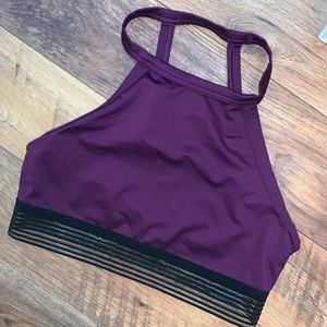 High Neck Sports Bra